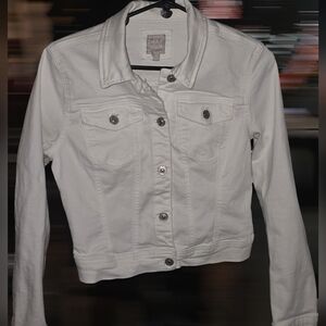 White Denim Jacket